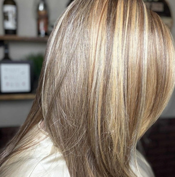 NWT-  Soma Brand Wig-Stylish Blonde and Brown- Infinity Love - Picture 3 of 5